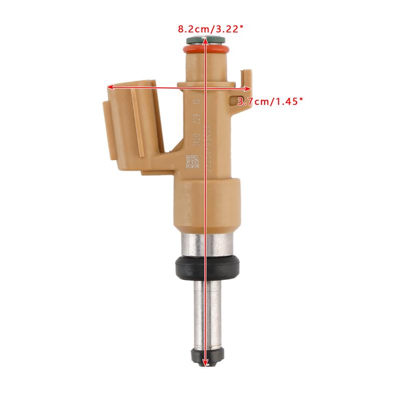 Artudatech 1PCS Fuel Injector 23250-0S020 Fit Toyota Tundra Sequoia 4.6L 5.7L 2008- Car Accessories