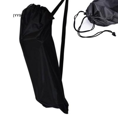 Black Nylon Skateboard Carry Bag, 88x30cm Longboard Scooter Storage Backpack with Adjustable Shoulder Strap[YY9]