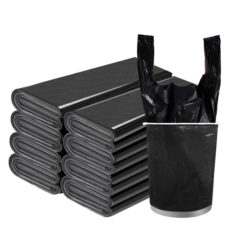Heavy-Duty Vest Handle Trash Bags