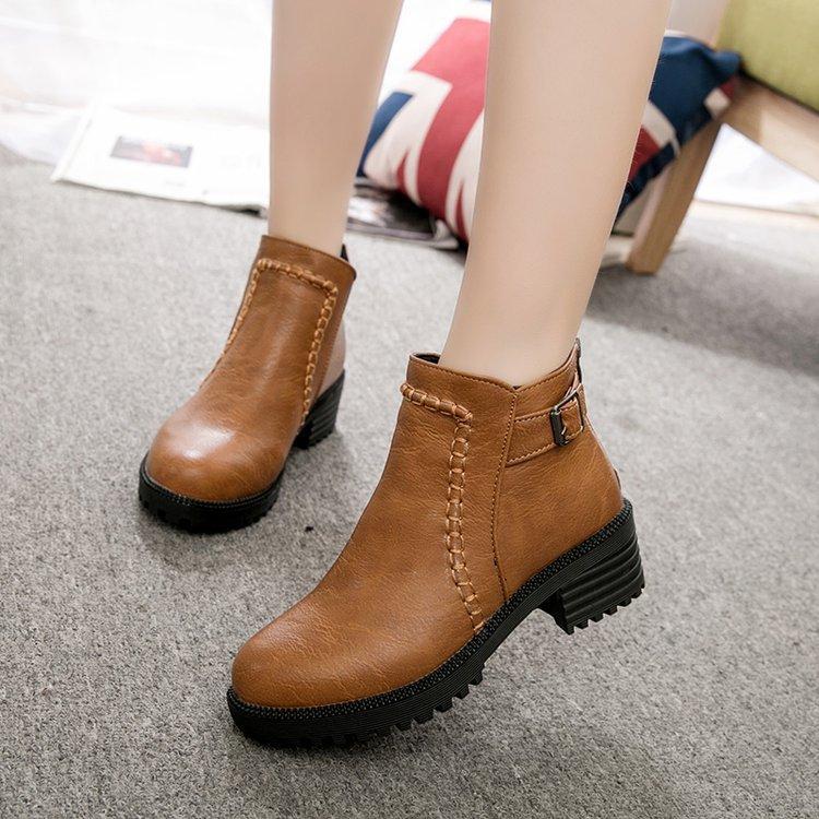 Botas de mujer talla grande botines de plataforma otoño e invierno botas  martin boots comprar a buen precio — entrega gratuita, reseñas reales con  fotos — Joom