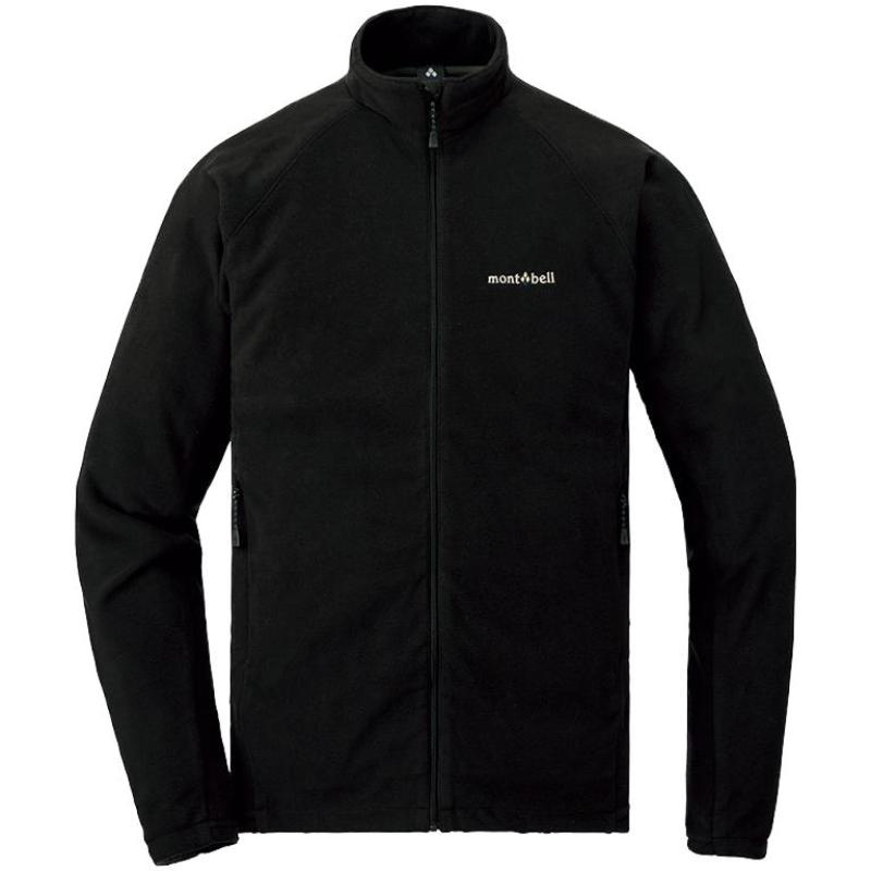 

MONTBELL Спортивная флисовая куртка для улицы с контрастной строчкой, теплая, со стойкой, мужская XL