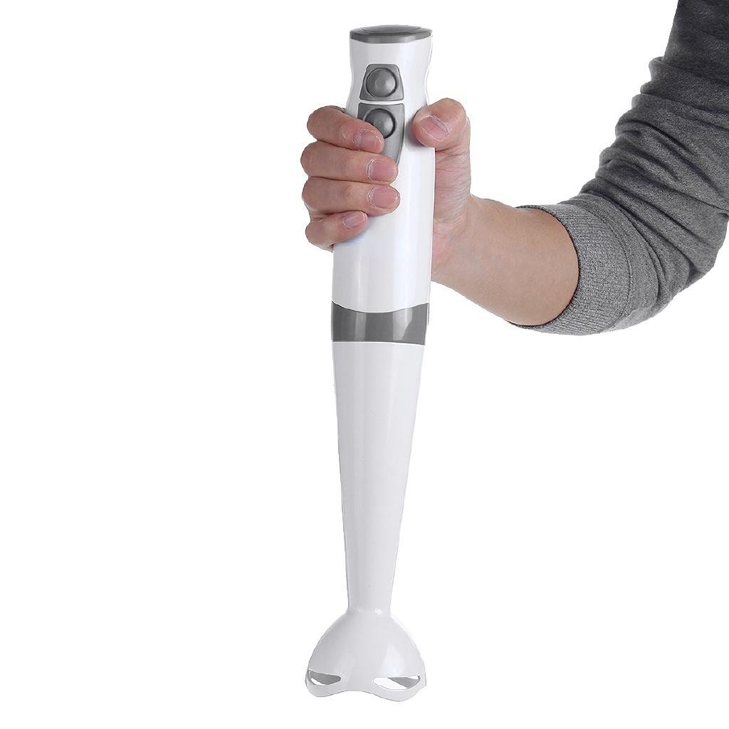 3 v 1 200/450W Ruční mixér z nerezové oceli, mixér, šlehač, mlýnek na maso, 600ml nádoba na smoothie pro kuchyňský robot