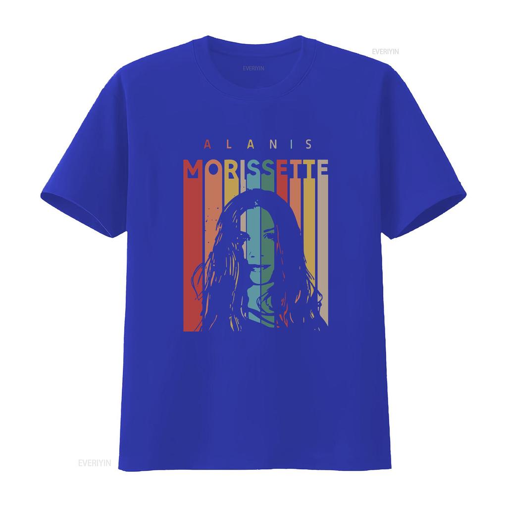 Alanis Morissette 90er Vintage T-Shirt The Triple Moon Tour 2024 S 5XL vintage Gewaschen Lässig Dehnbar Stilvoll Mode Leicht