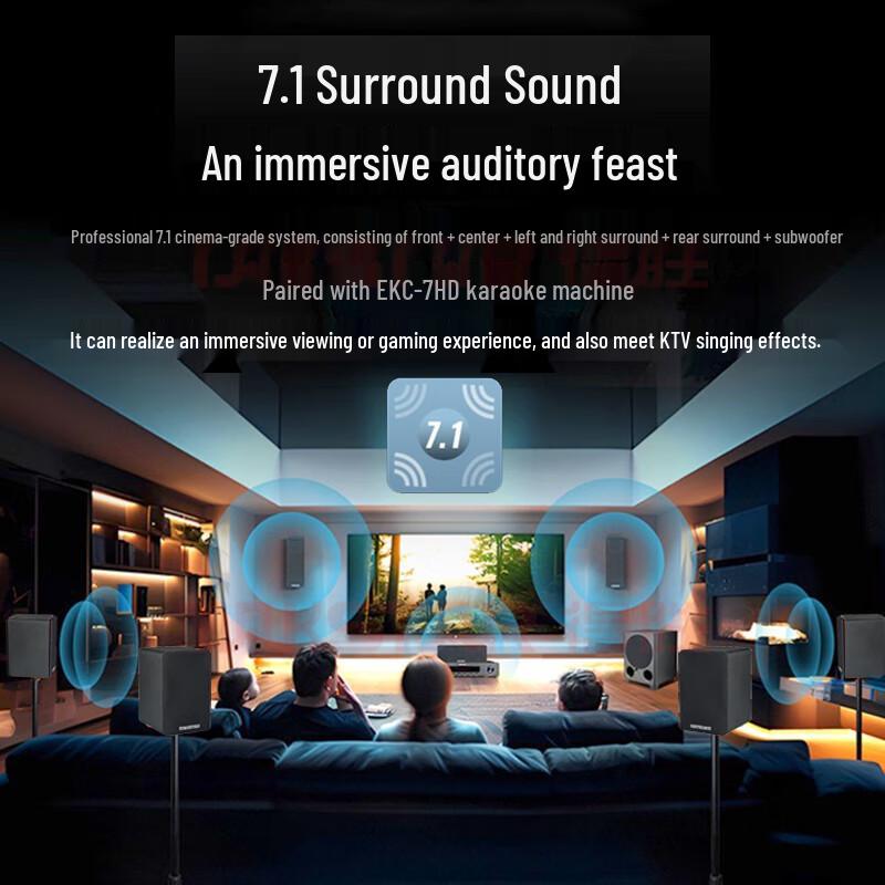 Takstar 7.1 Home Theater & Multimedia Speaker System