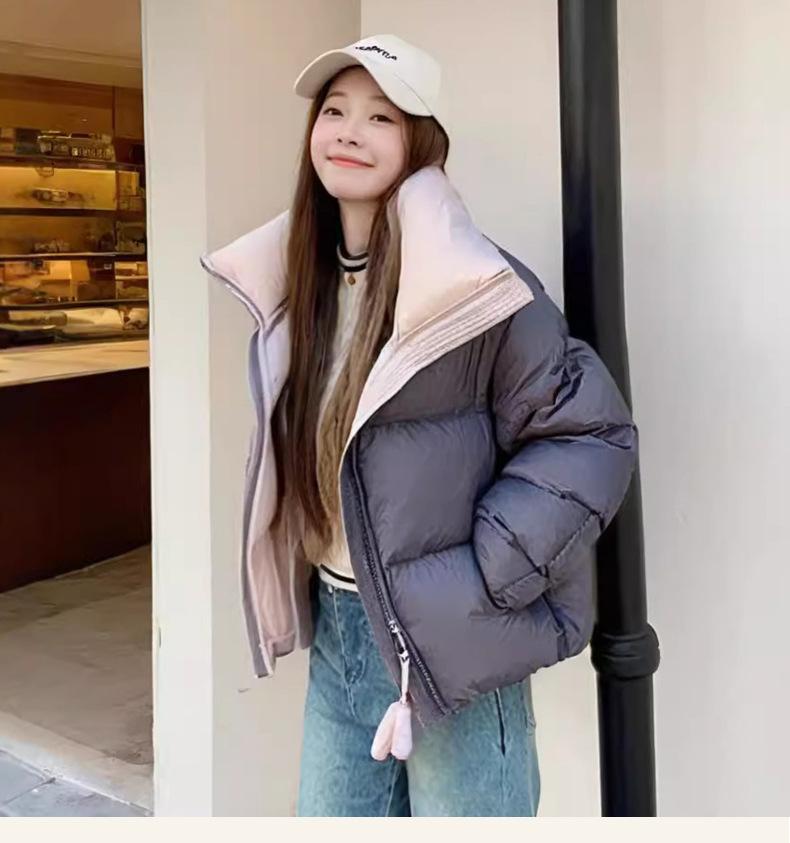 Clearance down jacket winter women's new Korean version 90 duck down women's clothing short warm Pinghu jacket