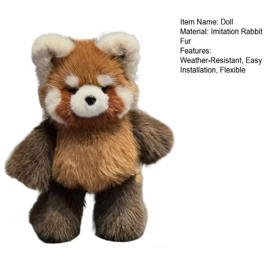 Running Raccoon Plush Toy Cute Stuffed Animal for Kids Adults 55cm Huggable Pillow Birthday Gift Bedroom Decor Anxiety Relief Companion