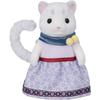 Sylvanian Families Dolls [Snow Leopard Family] FS-55 ST Mark Certified Toy Doll House for Ages 3 ...