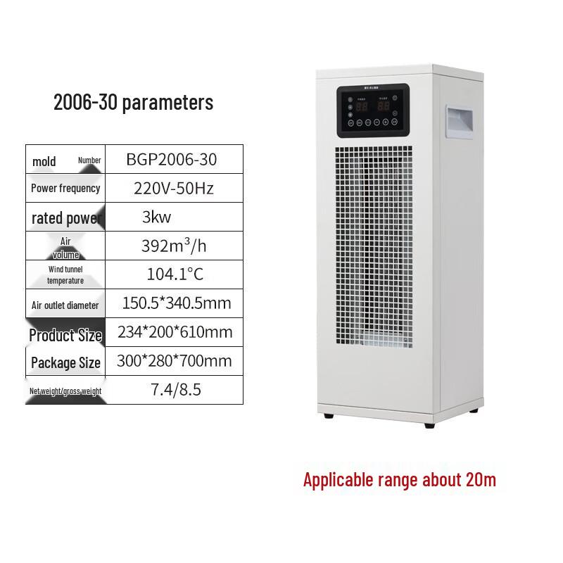 Pro'skit Commercial Floor-Standing Industrial Electric Space Heater