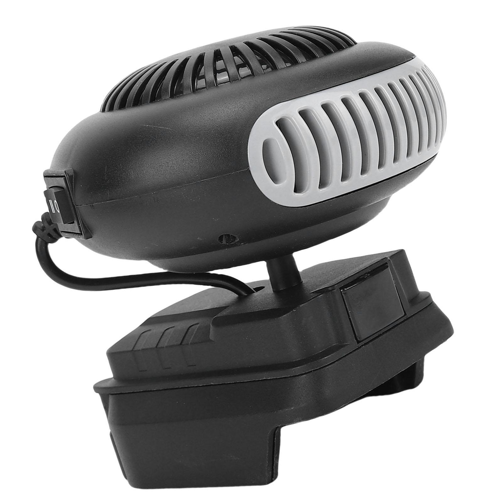 

Беспроводной обогреватель 170 Вт 2 режима Быстрый нагрев Удаление запотевания Размораживание Обогреватель-вентилятор с питанием от аккумулятора для дома, автомобиля, стройплощадки