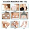 5x5cm 4x4cm Muskelstimulator Elektrodenpads Vliesstoff Selbstklebend Ersatzpads für Tens Digitale Massagegeräte