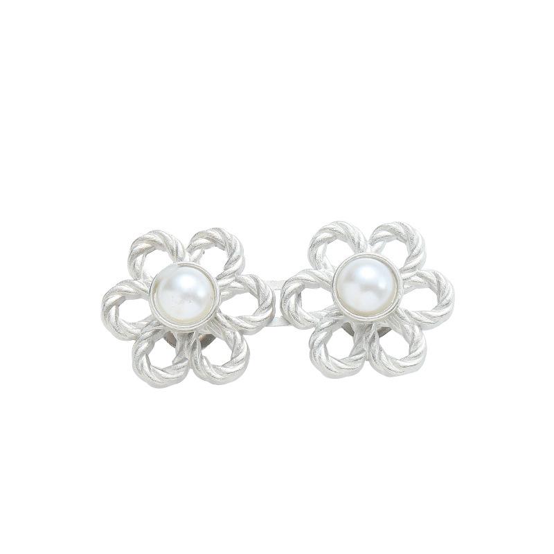 Adjustable Six-Petal Waist Buckle - No Sewing or Nails Needed