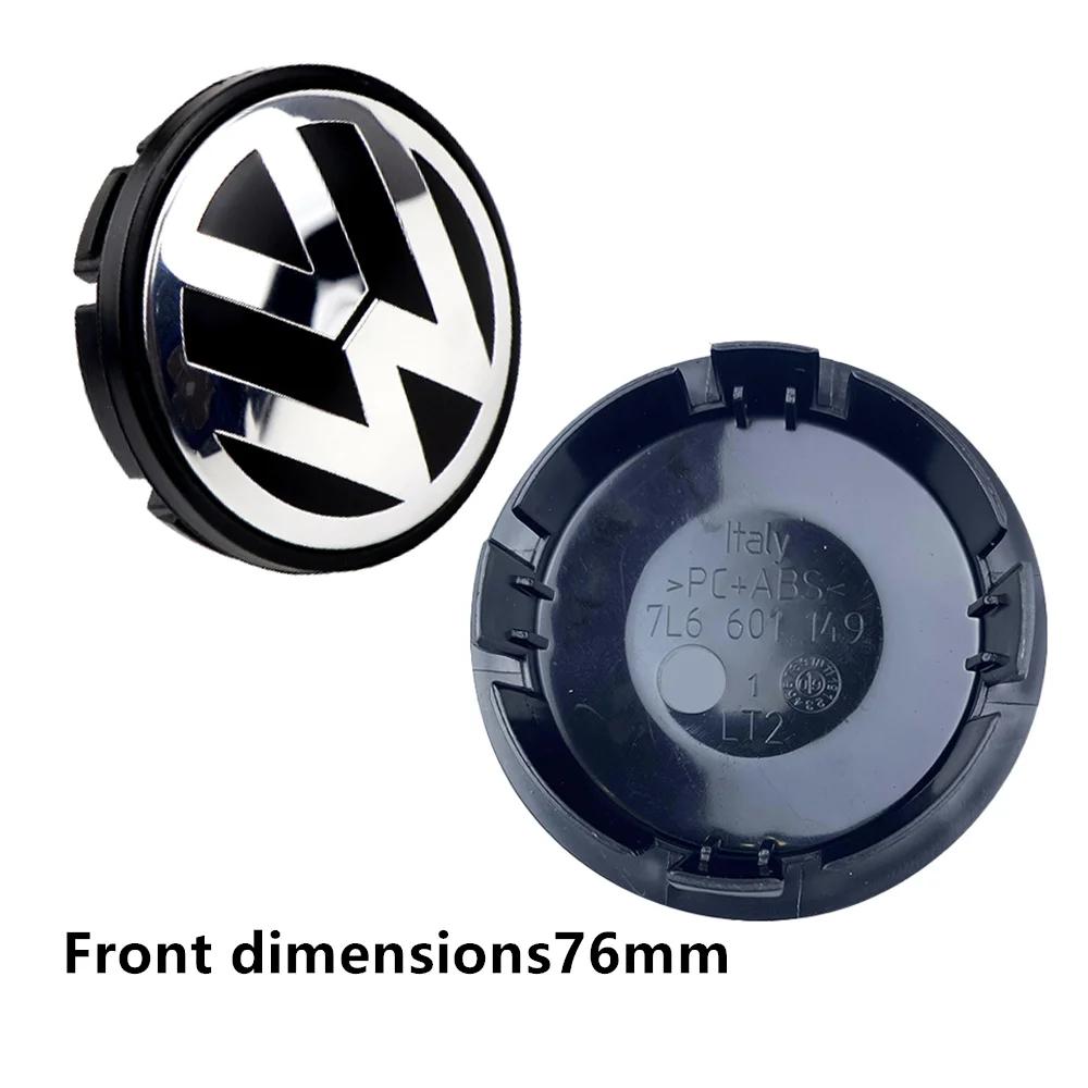 For Volkswagen Pas B3 4pcs 55mm 56mm 65mm 70mm Car Wheel Center Hub Caps Cover for VW Volkswagen Golf Polo Passat Touran CC B5 B6 B7 Jetta Accessories