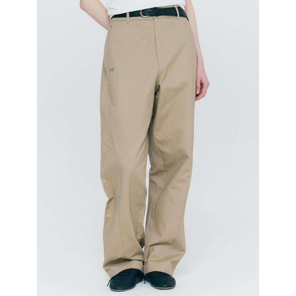 

БРЮКИ-ЧИНОСЫ FREI с изогнутой формой БЕЖЕВЫЙ