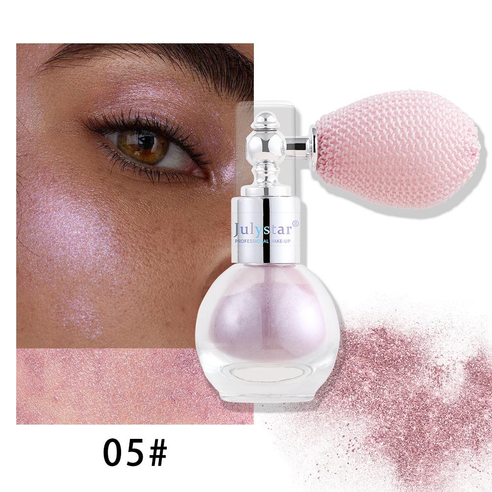 Facial Grooming Natural Three-dimensional Fine Flash Highlight Liquid Body Brightening and Modifying Contour Long-lasting Anti-sweat Highlight Spray