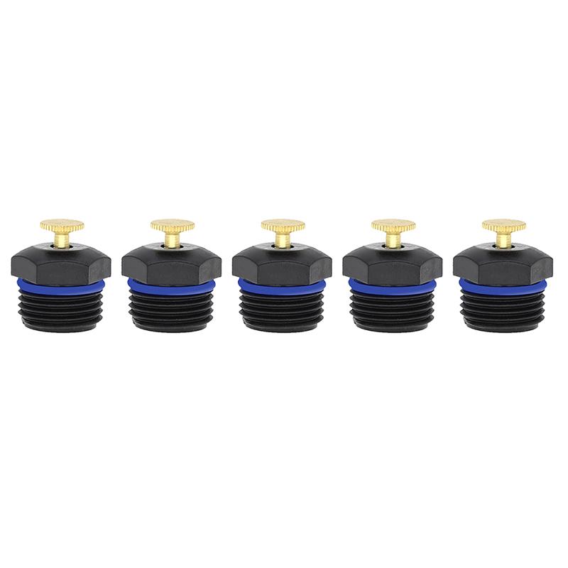 5Pcs 1/2'' Adjustable Watering Sprinkler Thread Spray Nozzle Home Garden Tools