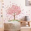 Branches Flowers Fallen Leaves Bedroom, Living Room Entrance Hall Home Background Beautification Wall Stickers