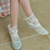 Chic French Lace Trim Socks: Sweet Miu-Style Ankle Socks for Spring & Summer