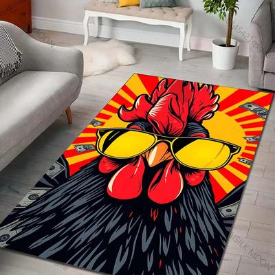 Cock Carpet for Living Room Bedroom Sofa Home Decor Non-slip Floor Mat Modern Rugs Luxury Gifts Fast Shipping