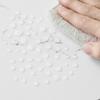 6-shelf flower stand - marble / gold legs