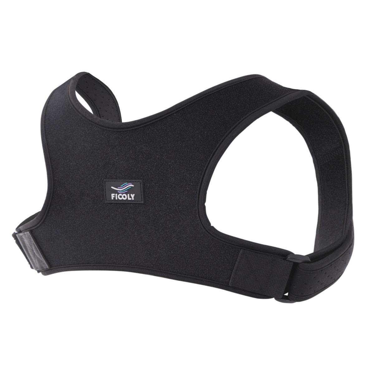 FiCOLY Back Support Posture Support Back Support Breathable Posture Shoulder Neck Smartphone Desk Work Hunchback FB-1