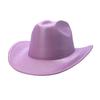 Paillettenbesetzter Western-Cowboyhut Europäischer und Amerikanischer Braut-Jazzhut Nachtclub Karnevalsparty Zylinder