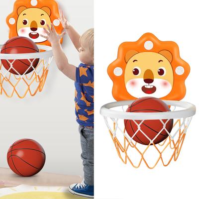 709H Children Hanging Basketball Board Punch Free Boys Basketball Stand Toys Kindergarten Indoor Sports Basketball Hoop Small