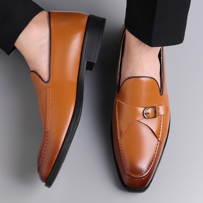 Fashion Hot Selling Men's Loafers Europe America High-end Occasions Business Men's Formal Shoes Comfortable Versatile Flat Casual Shoes