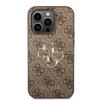 Guess Guhcp15L4Gmgbr Iphone 15 Pro 6.1 Brązowy/Brown Hardcase 4G Big Metal Logo