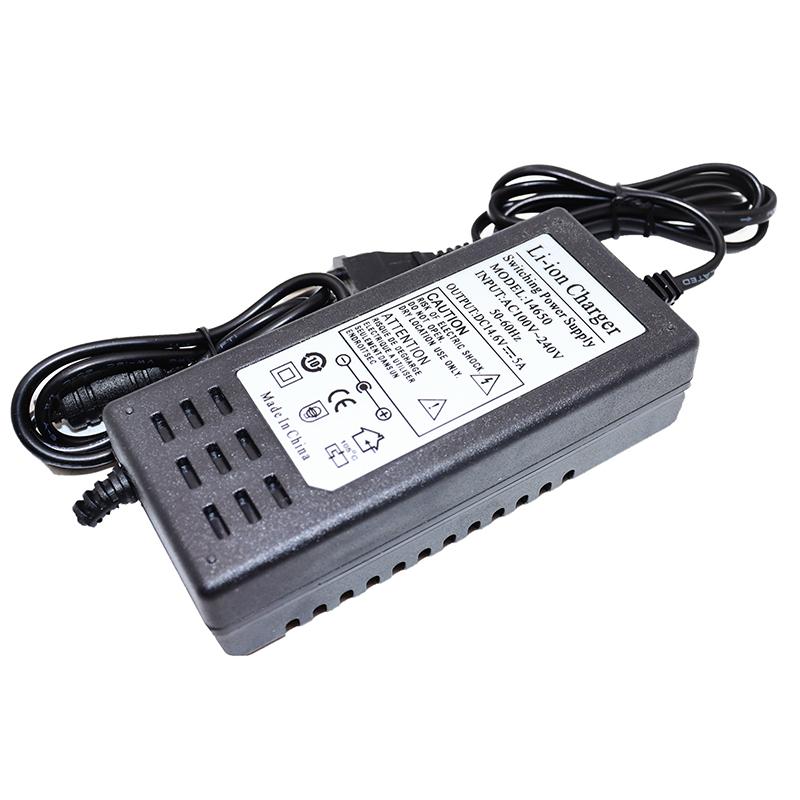 14,6V 5A LiFePO4 Ladegerät 4er Serie 12V Lithium-Eisenphosphat-Batterieladegerät 12,8V 14,4V Akkupack Netzteil DC5,5mm*2,1MM