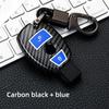 Kolfiberplast Bilnyckelfodral Skydd för Mercedes Benz A B C E G-klass C200 C300 E350 W205 E260L GLK A45 AMG BGA Tillbehör