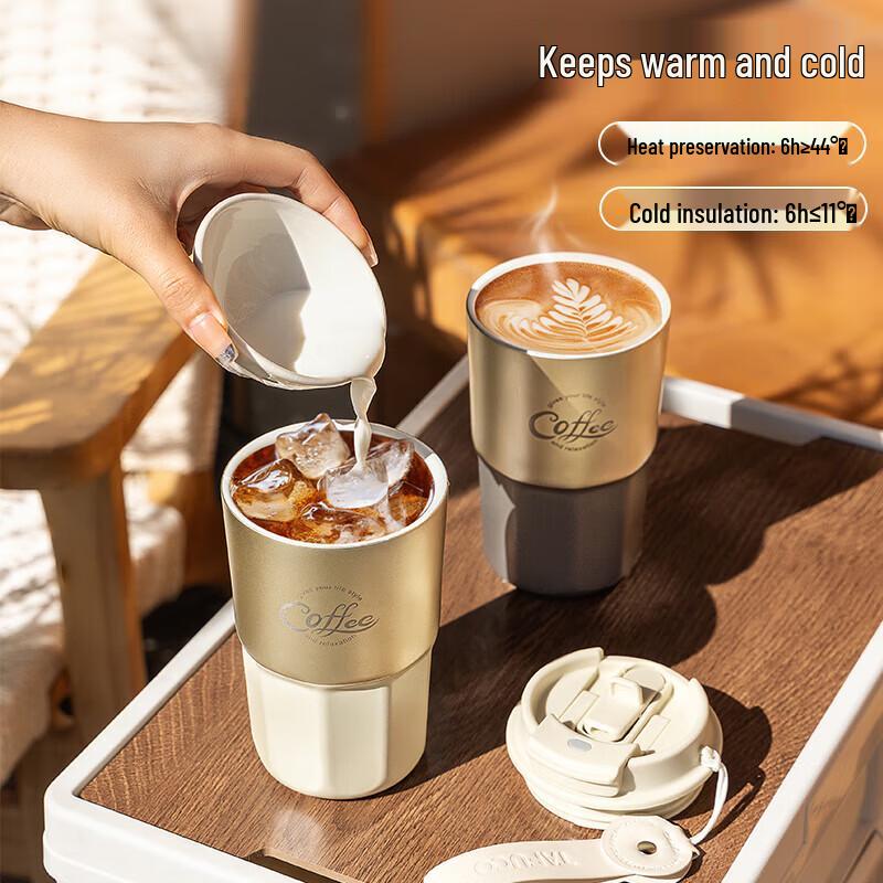 TAFUCO T2468 Insulated Ceramic Coated Coffee Tumbler