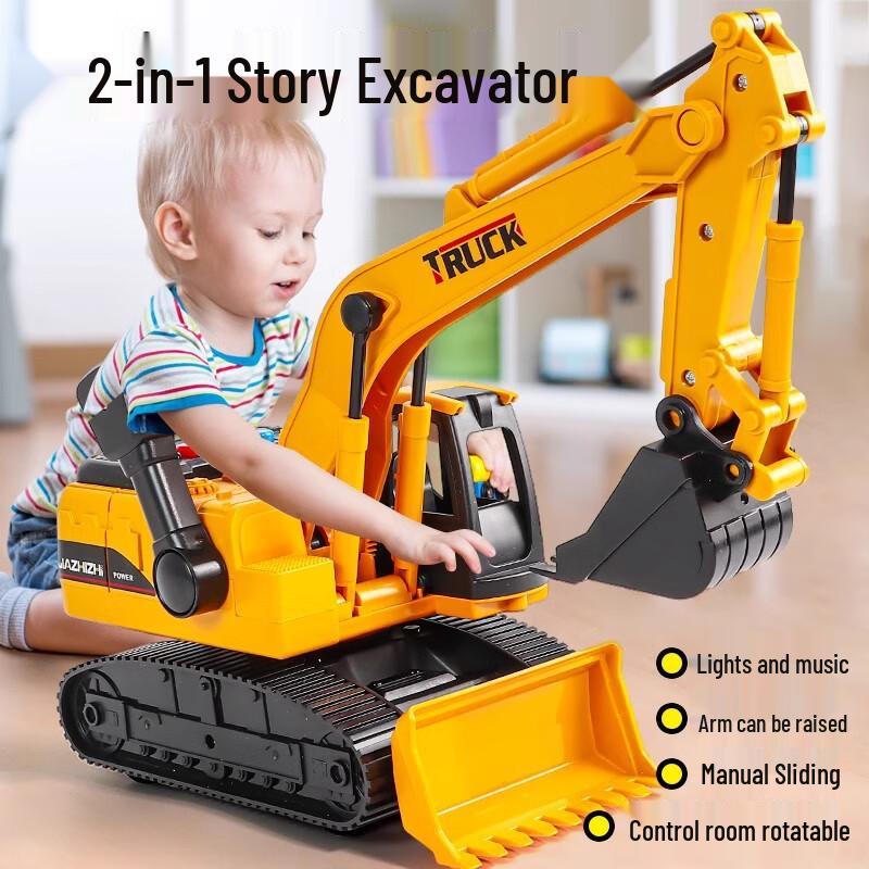 Aibailu Kids Realistic Inertia Toy Vehicle Collection