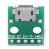 10 Stücke Micro USB Buchse zum DIP Adapter Board 5 Pin 2,54mm Pitch