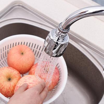 Torneira de cozinha de aço inoxidável à prova de respingos de água universal giratória