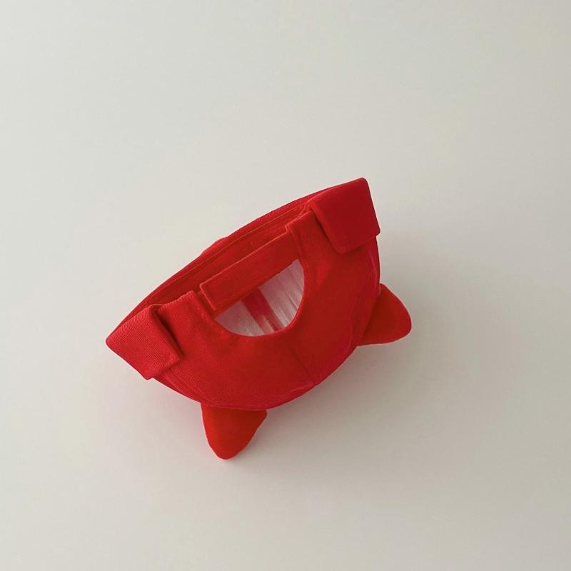 2023 Cute Hat Soft Baby Bonnet Cap Red Themed Hat Warm Hat Beanie Cap for Baby Toddler Newborn Kid Child Breathable Hat