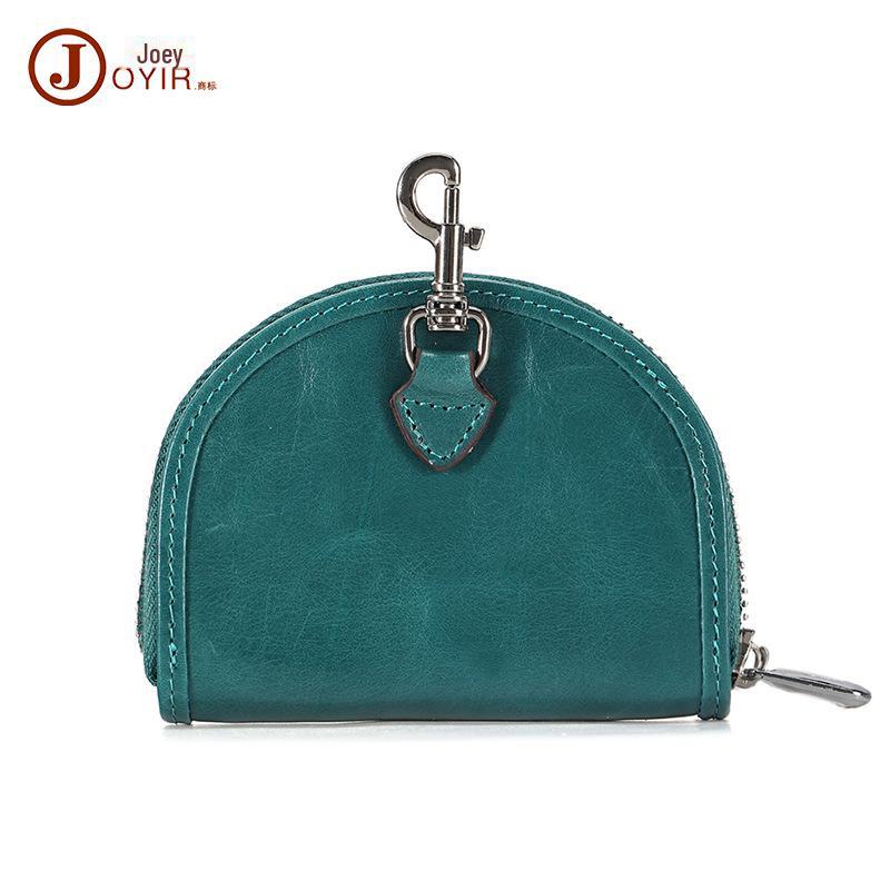 Women's Genuine Leather Mini Coin Purse - Luxury Summer Cowhide Wallet