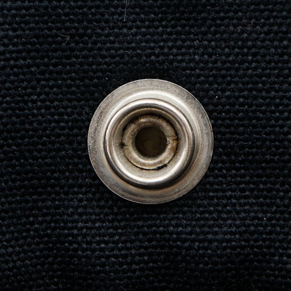 Hermes Fourre ToutMM Handbag Tote Bag Black Cotton Unisex Used