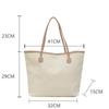 Large Capacity Cotton Cloth  Tote  Bags Handbags Reusable Travel Bags  Student