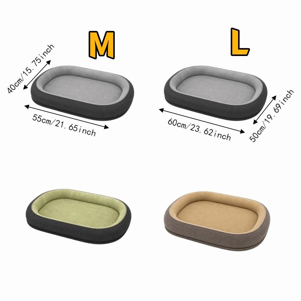 Comfortable Runway Shape Pet Bed Soft Warm Puppy Nest Four-Season Dog Sleeping Pad Winter Season