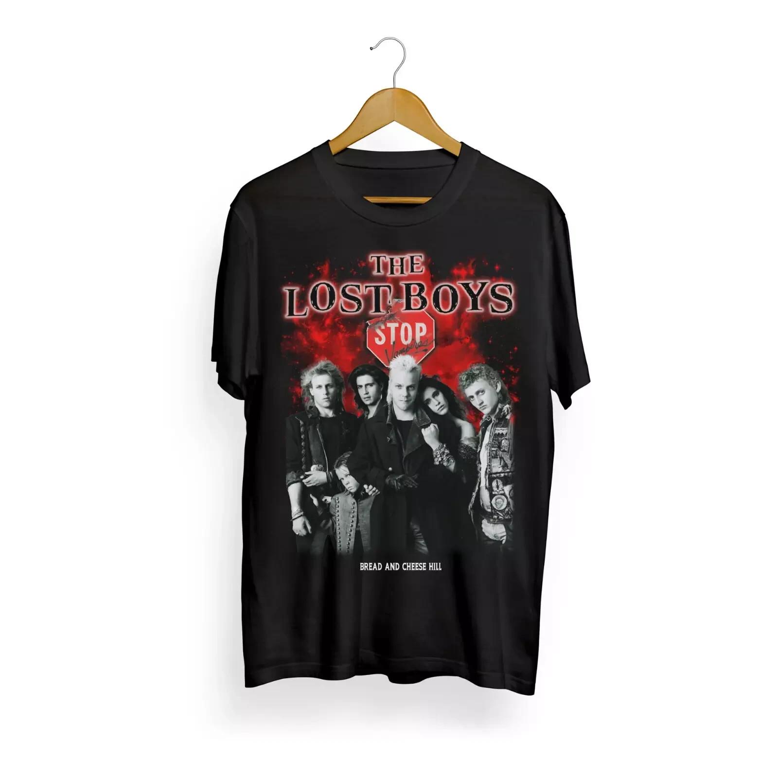 the Lost Boys Movie Cotton Black All Size Unisex Shirt S