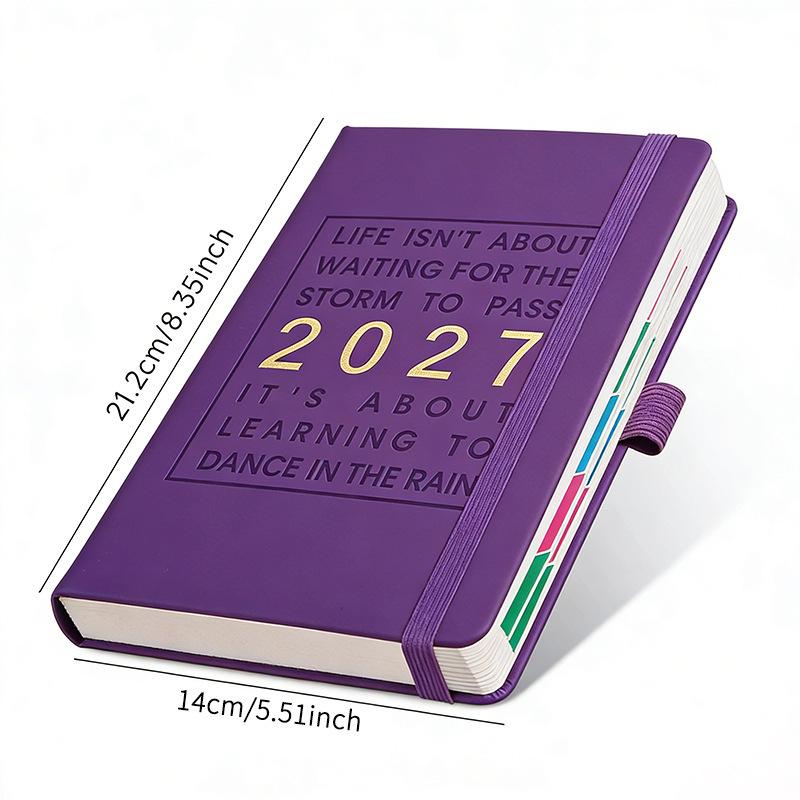 2026 İki Dilli Planlayıcı: İngilizce ve İspanyolca Yıllık Takvim, 365 Günlük Defter, Günlük Günlük