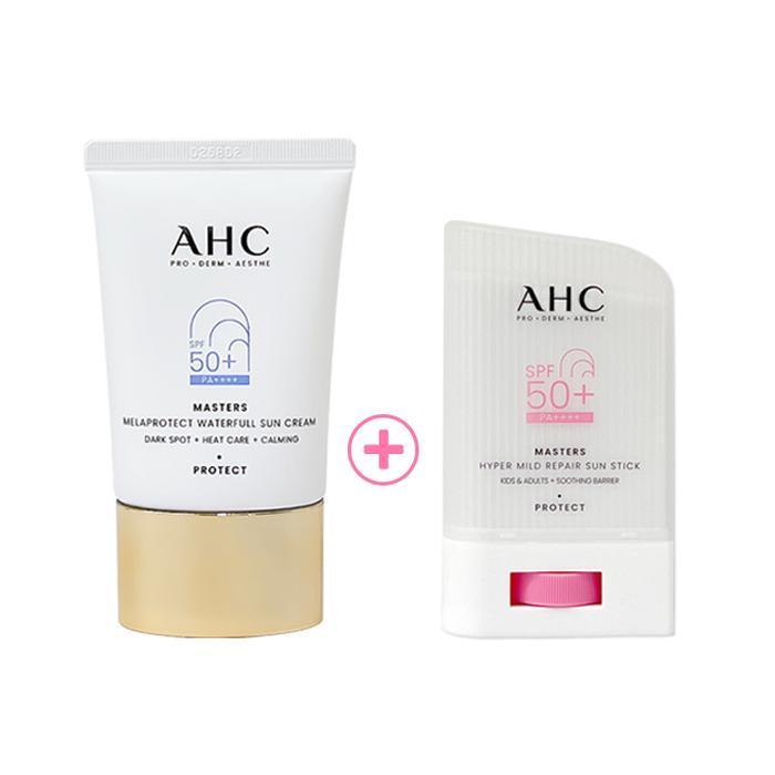 AHC Masters Waterful Sunscreen 40ml + Repair Sun Stick 22g (34761296)