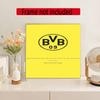 Borussia Dortmund 5D Diy Diamond Painting Round Diamond Diy Frameless Holiday Artwork Suitable For Home Office Wall Decoration