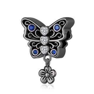 Copper Metal Black Cat Collection Charm Bead Components Bead Components Paw Print Pendant Bead Component Compatible With Authentic Original Do It