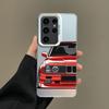 Husă de telefon pentru Samsung A56 A36 A26 A24 A16 A14 A12 A32 A50 A70 A22 A34 A54 A52 5G A06 4G Argintiu IMD Cover Artă Mașină Sport JDM