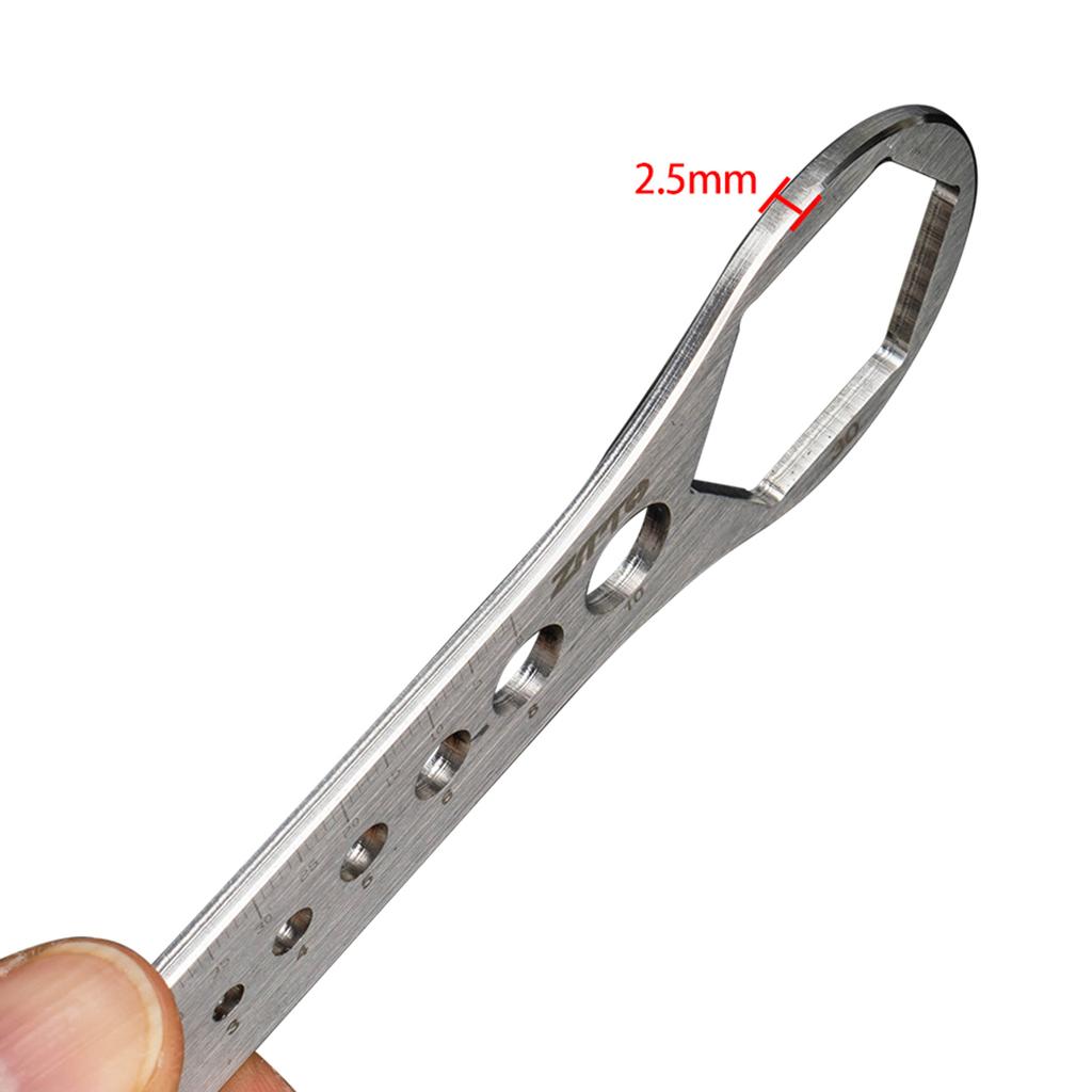 Stainsless Steel Bicycles Front Fork Repair Tool Fork Caps Wrench Adjusting Caps Tool Suspensions Caps Spanners