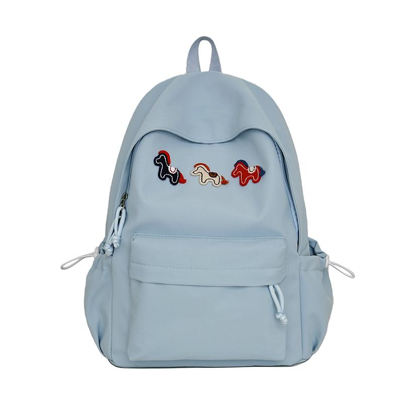 Cartoon Pony Backpack Women's Backpack Junior High School Students Large Capacity Schoolbag