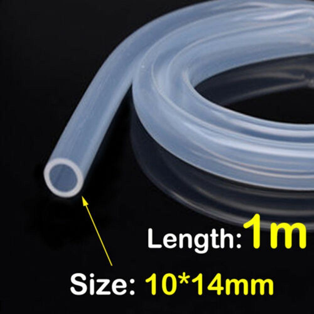 1M Hot sale Food Grade Clear Plumbing Hoses Silicone Rubber Hose Flexible Tube Beer Milk Pipe