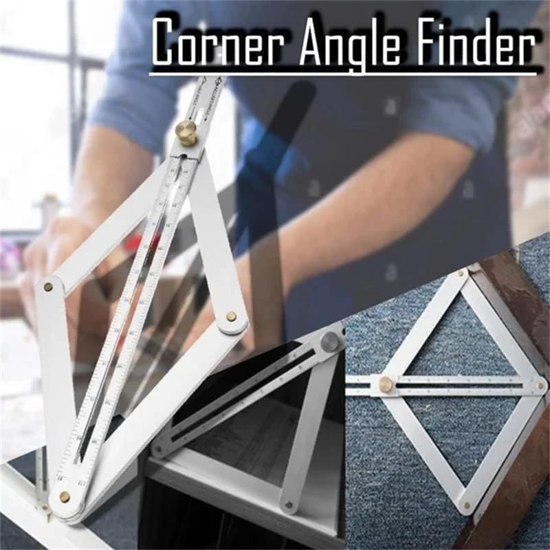 2022 New Premium Corner Angle Finder, Stainless Steel Protractor Digital Angle Finder with Scales, Miter Saw Bevel Gauge and Corner Angle Finder for