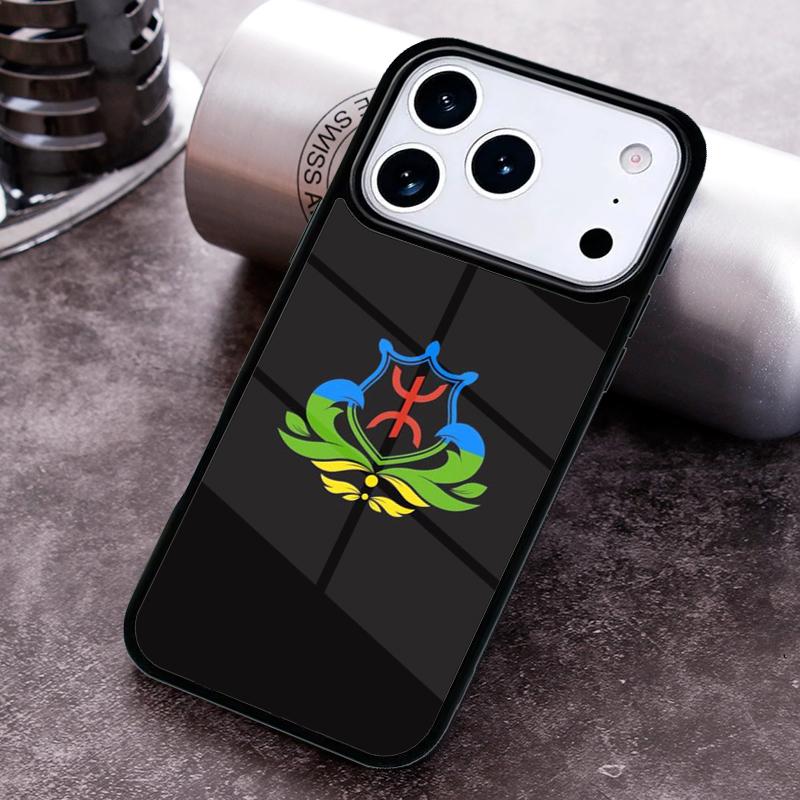 Amazigh Berber Flag Phone Case For iPhone 17 16 15 14 13 12 11 Pro Max Plus 17Air Soft Silicone Cover
